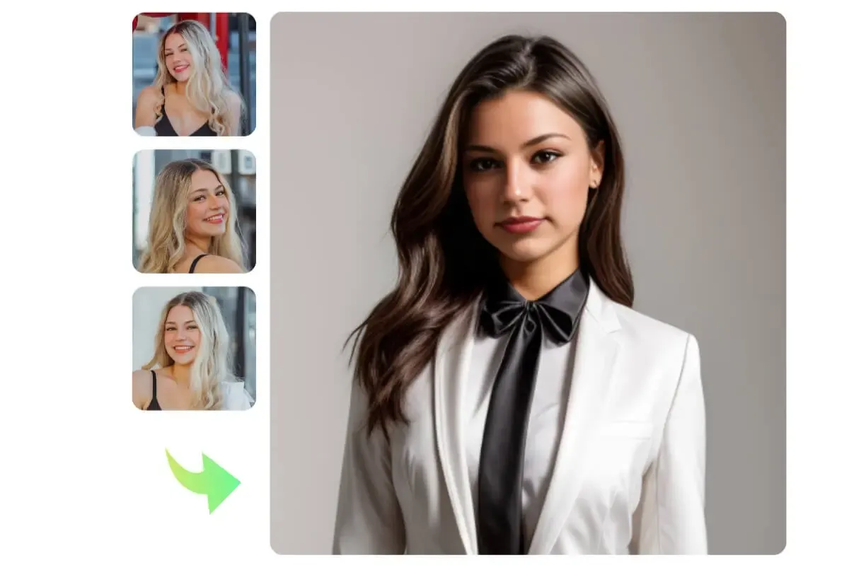 Simply step-by-step to generate AI professional photo