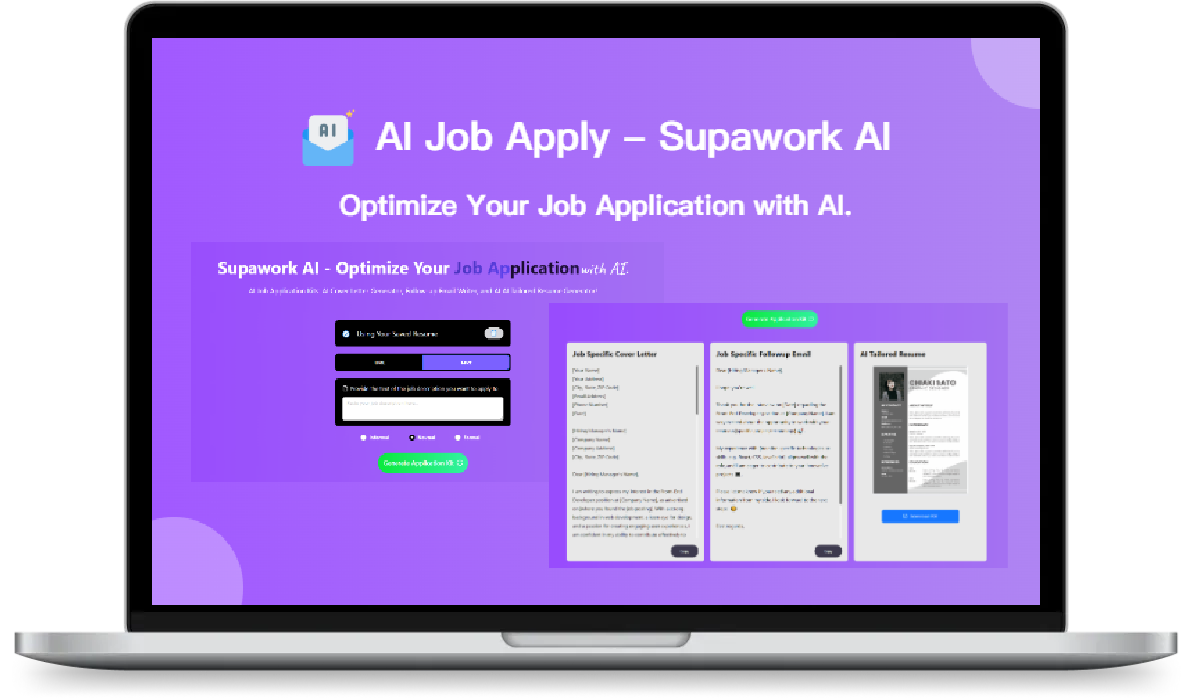 Free AI Cover Letter Generator