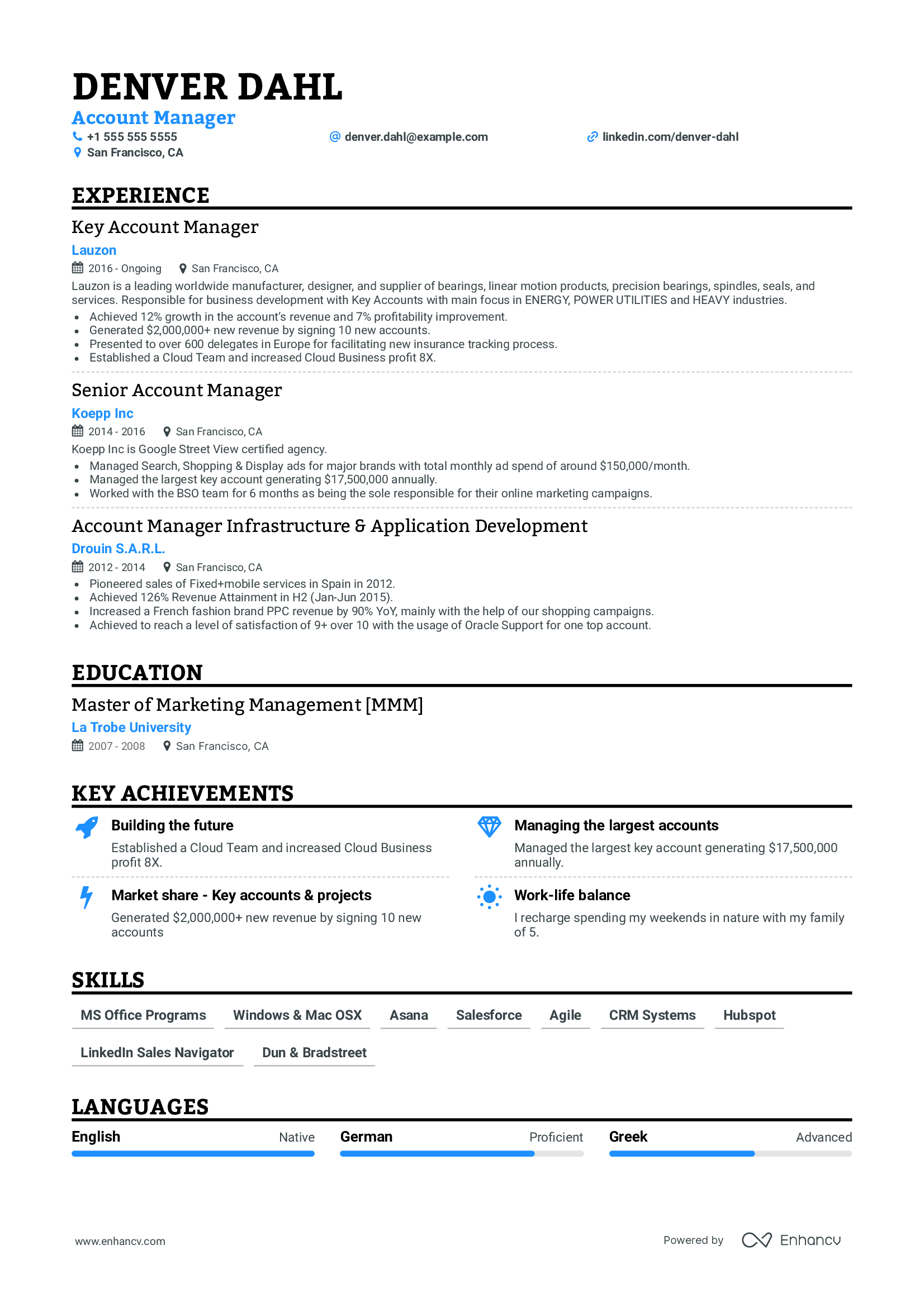 Stylish Resume Template