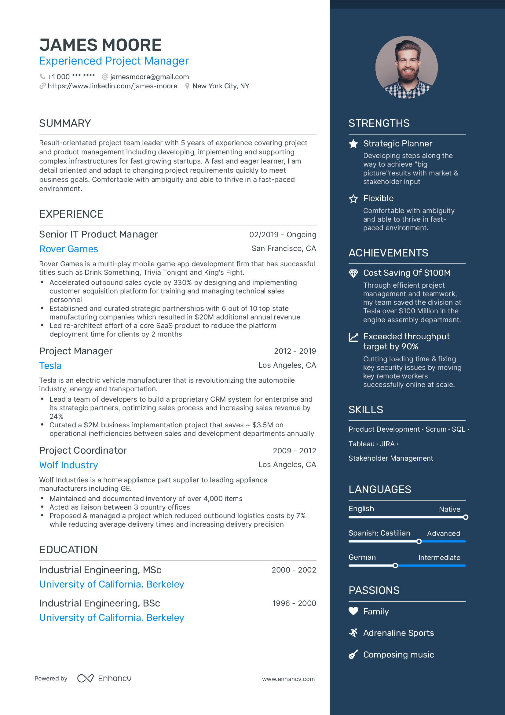 Stylish Resume Template