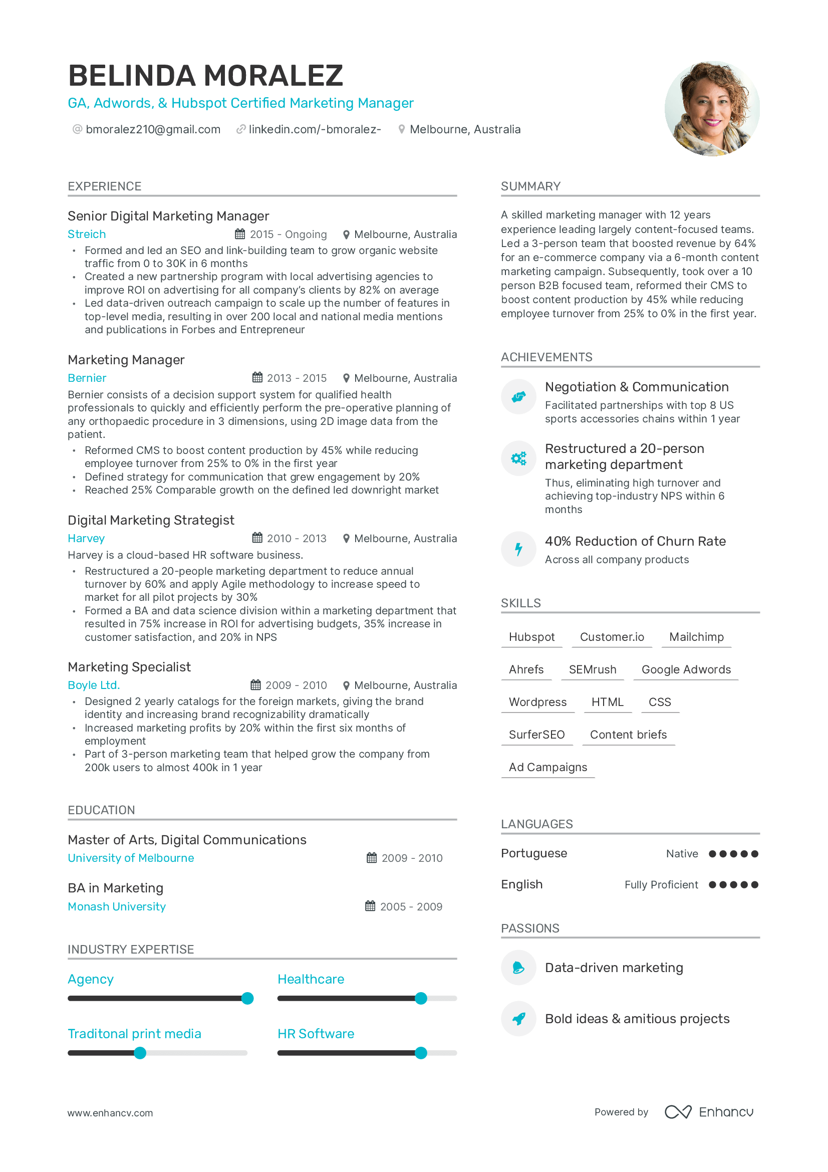 Stylish Resume Template