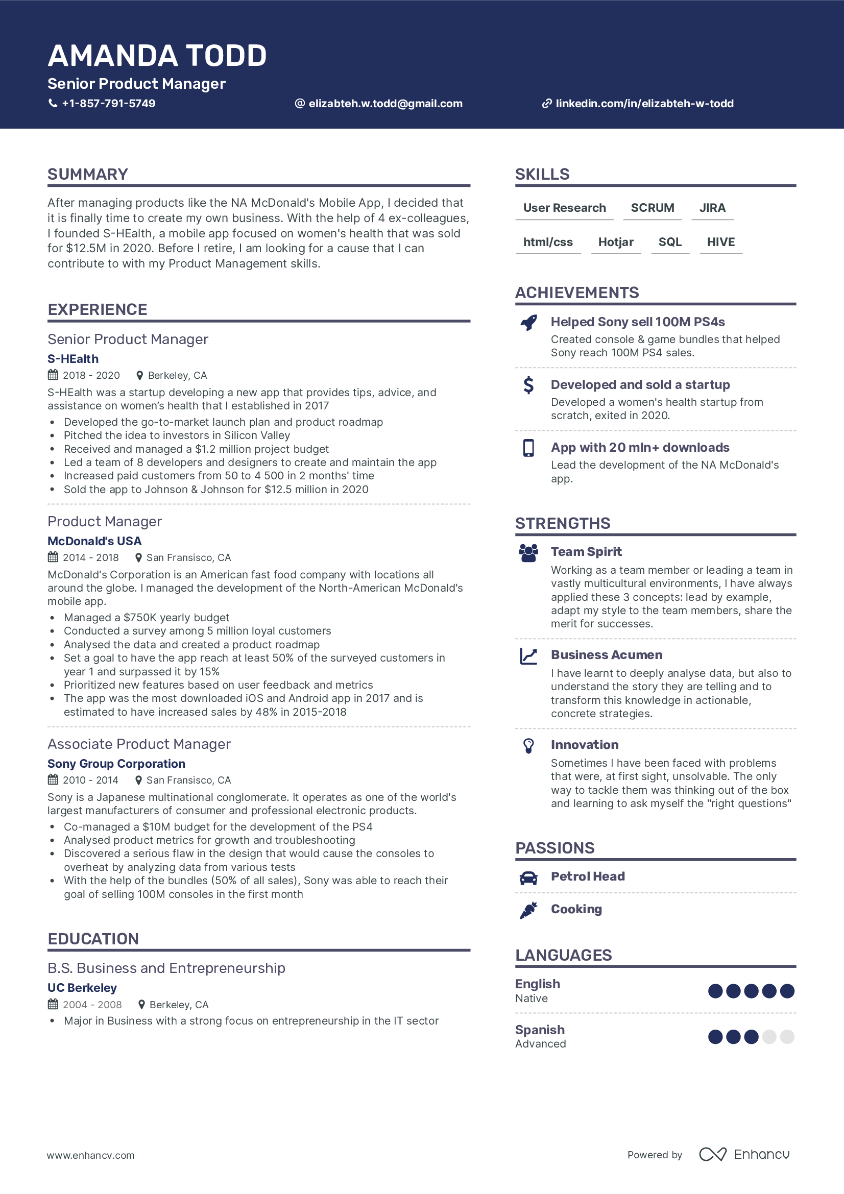 Stylish Resume Template