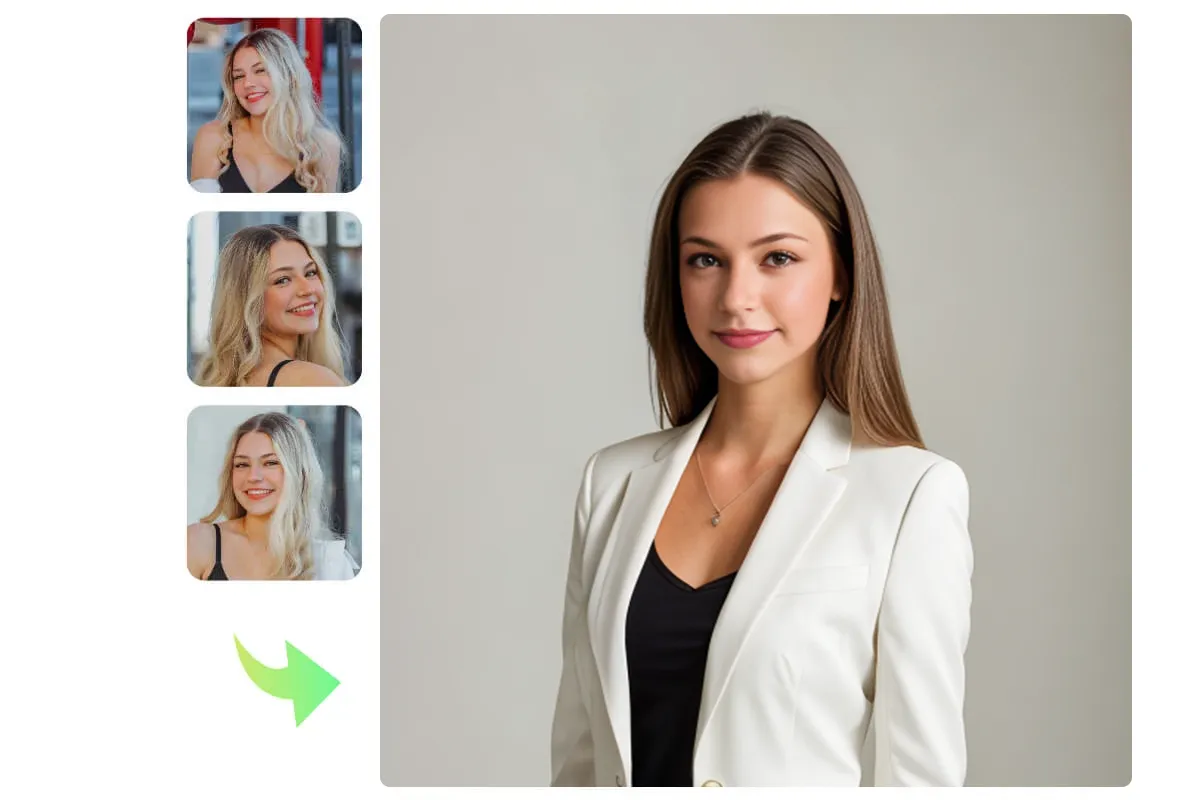 Create AI Professional Photo from Selfie