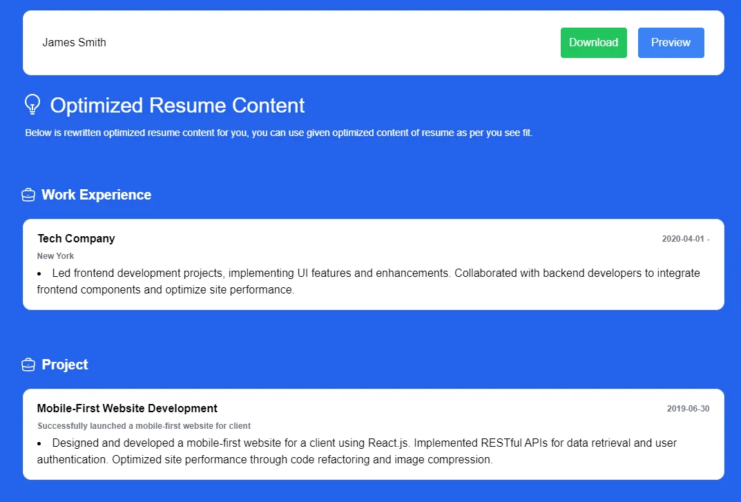 If you want to get hired, a standout resume is necessary. Furthermore, Supawork AI's free AI resume rewriting will be a great help.