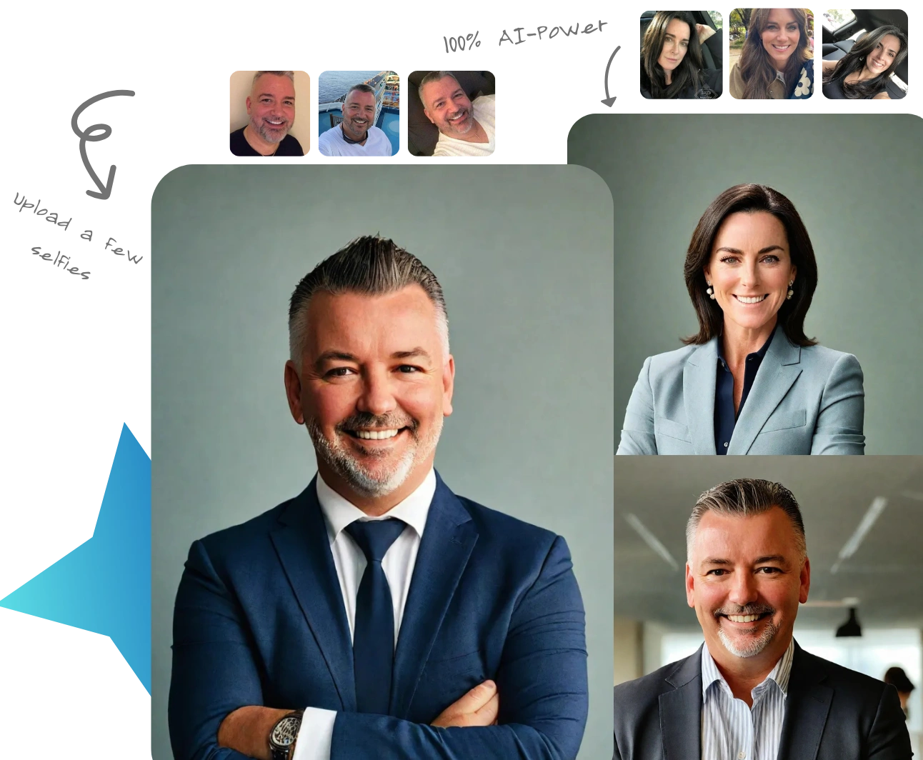 Business Headshots Examples, Benefits, & AI Tool(Free)